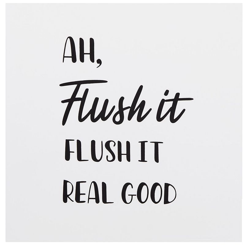 The Lakeside Collection Bathroom Wall Art - Flush