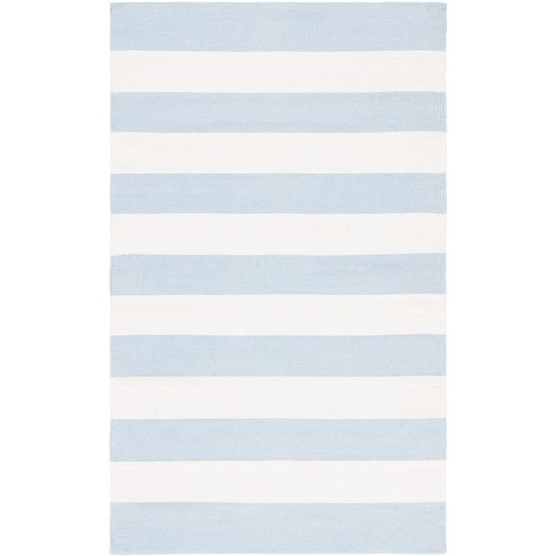 Montauk MTK712 Hand Woven Area Rug - Sky Blue/Ivory - 3'x5' - Safavieh.