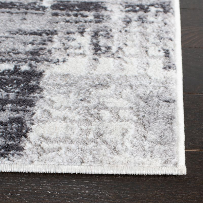 Amelia ALA786 Power Loomed Accent Rug - Grey/Charcoal - 3'x5' - Safavieh.