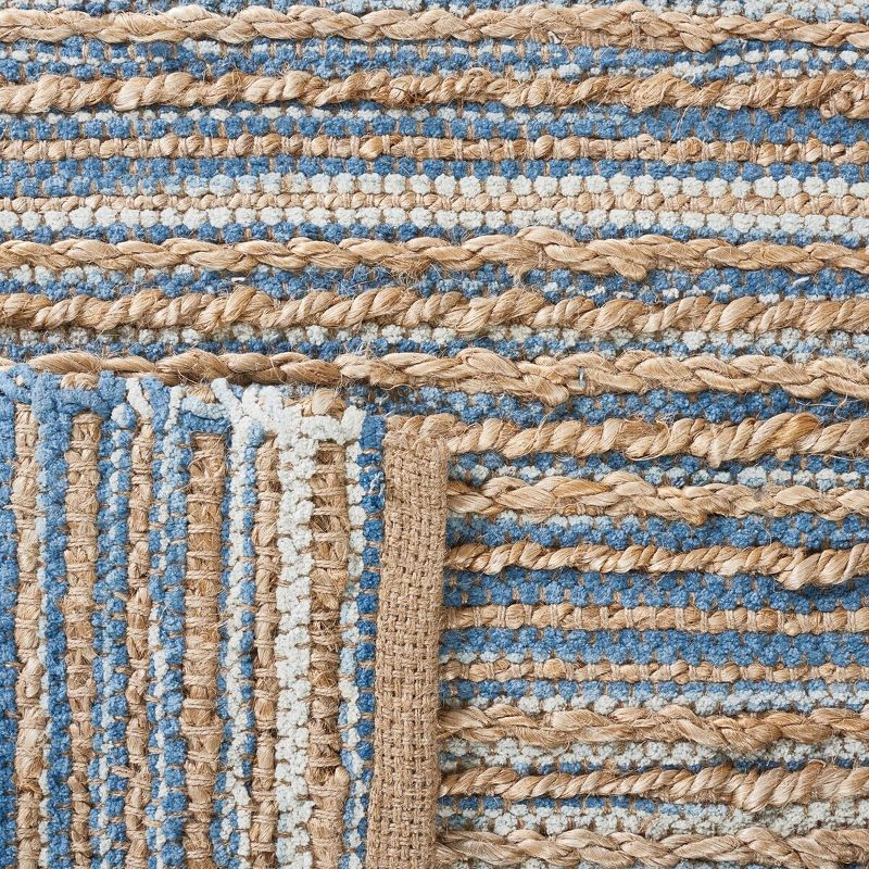 Cape Cod CAP851 Woven Indoor Area Rug - Blue - 4'x6' - Safavieh