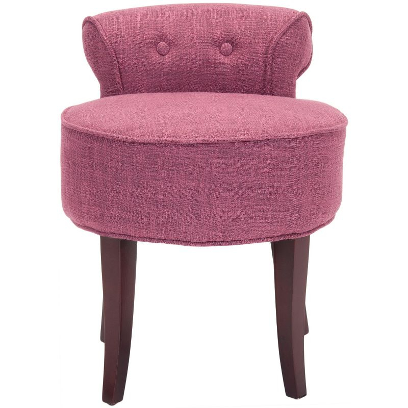 Georgia Vanity Stool - MCR4546 - Rose - Safavieh