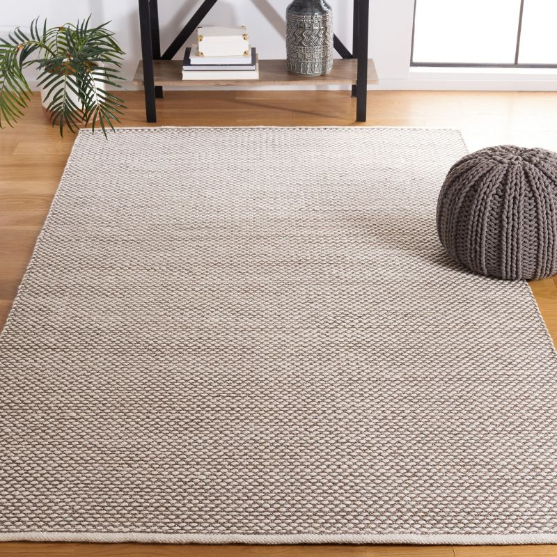 Vermont VRM650 Flat Weave Indoor Area Rug - Brown - 5'x8' - Safavieh