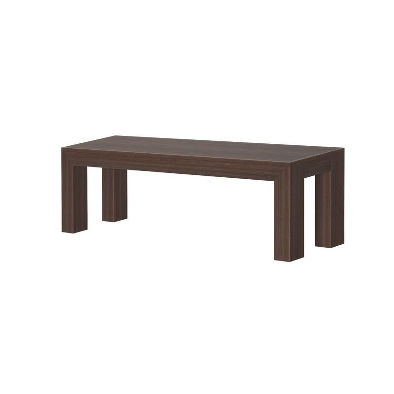 Plank+Beam 60" Modern Wood Dining Bench, Solid Wood Bench for Dining Table