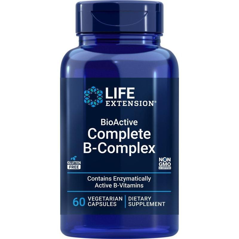 Bioactive Complete B Complex by Life Extension  -  60 VegCap