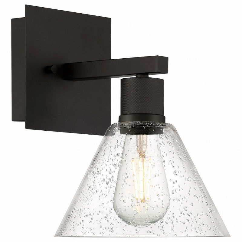 Access Lighting Port Nine 1 - Light Wall Light in  Matte Black