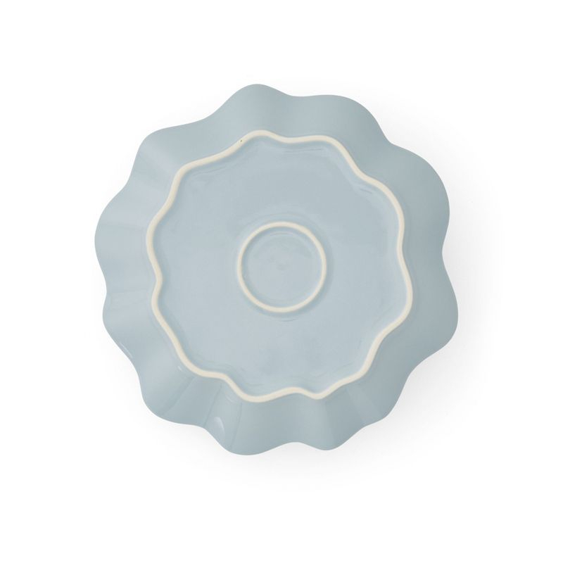 Portmeirion Sophie Conran Floret Salad Plate, 8.5 Inch - Robin's Egg (Blue Gray)