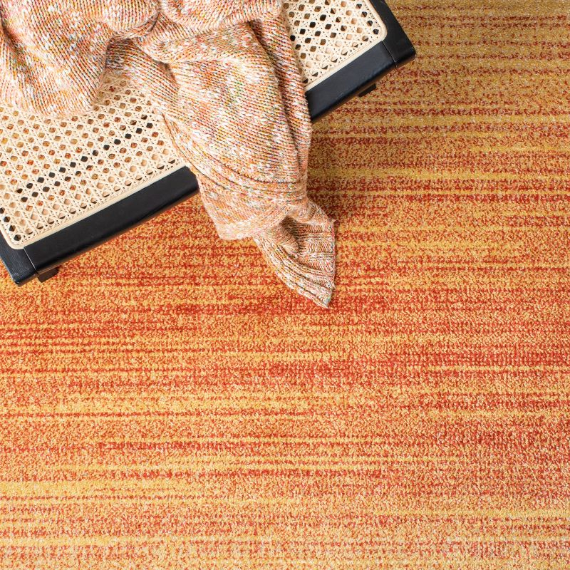 Adirondack ADR142 Machine Made Indoor Area Rug - Orange/Red - 5'-1"x7'-6" - Safavieh