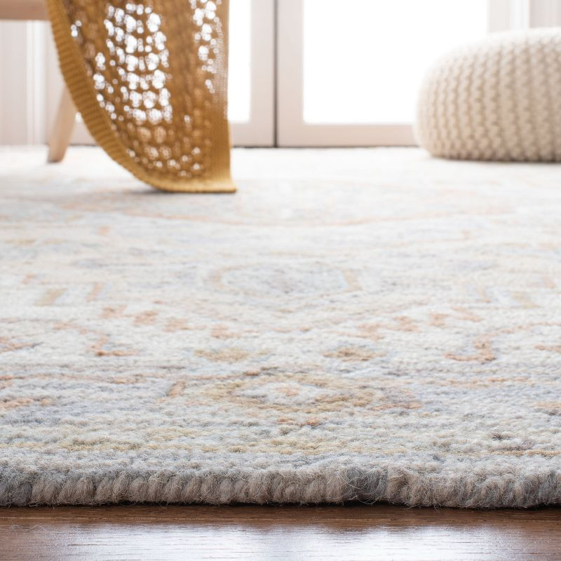 Heritage HG920 Hand Loomed Area Rug - Beige/Grey - 3'x5' - Safavieh.