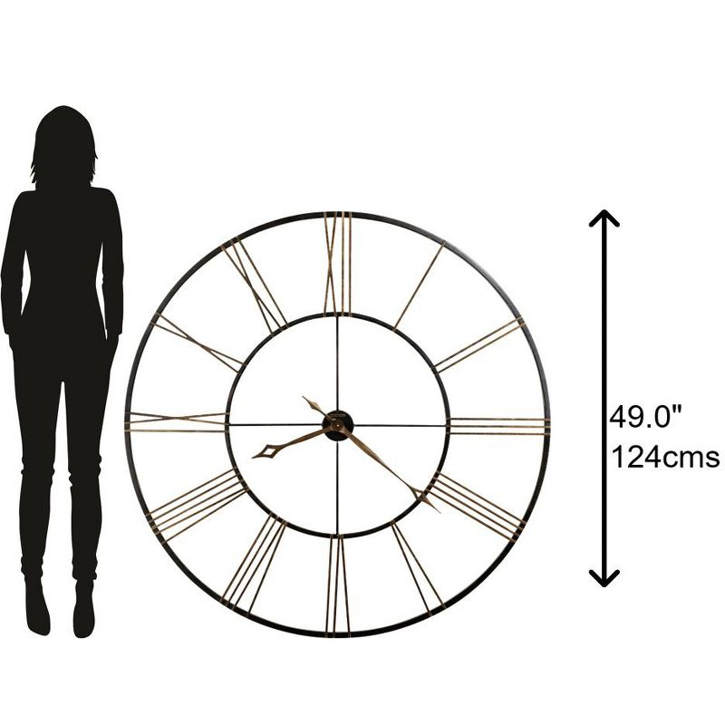 Howard Miller Postema Wall Clock 625406 Metal