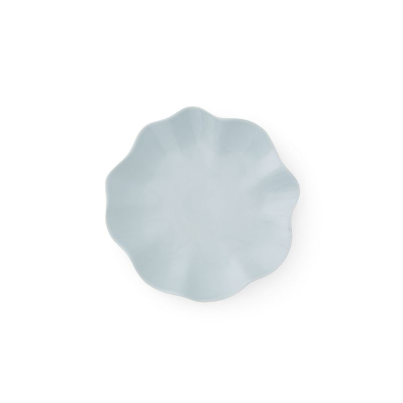 Portmeirion Sophie Conran Floret Salad Plate, 8.5 Inch - Robin's Egg (Blue Gray)