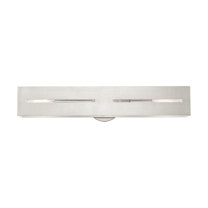 Livex Lighting Soma 3 - Light Vanity in  Brushed Nickel