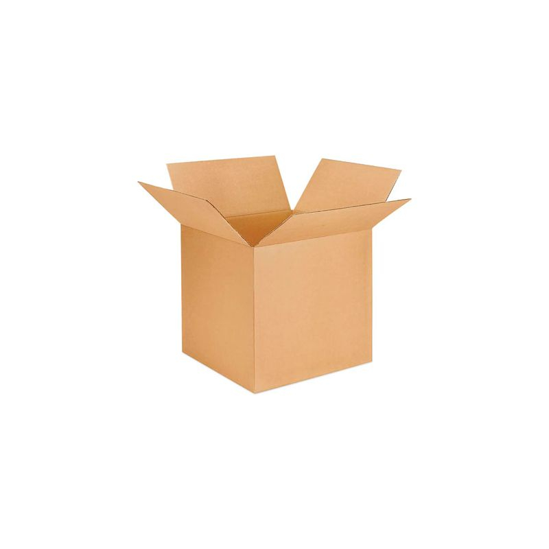 Universal Fixed-Depth Brown Corrugated Shipping Boxes, Regular Slotted Container (RSC), X-Large, 12" x 18" x 6", Brown Kraft, 25/Bundle