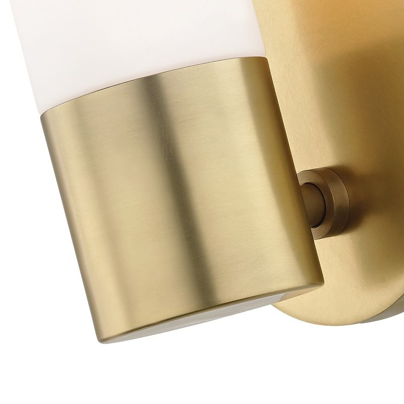 Mitzi Lola 1 - Light Wall Light in  Aged Brass Opal Matte Shade