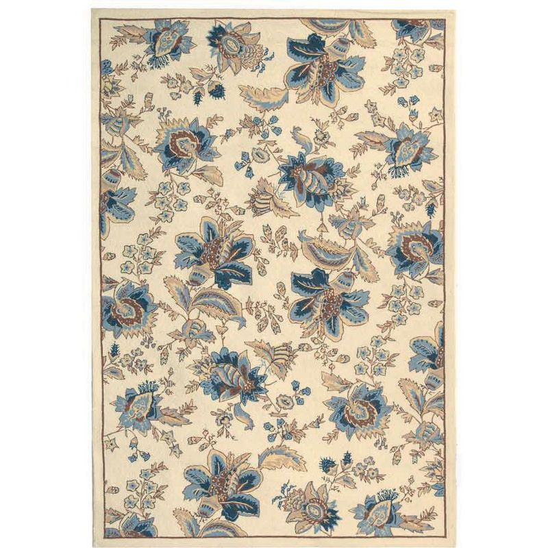 Chelsea HK309 Handmade Area Rug - 5'3"x8'3" - Ivory - Safavieh