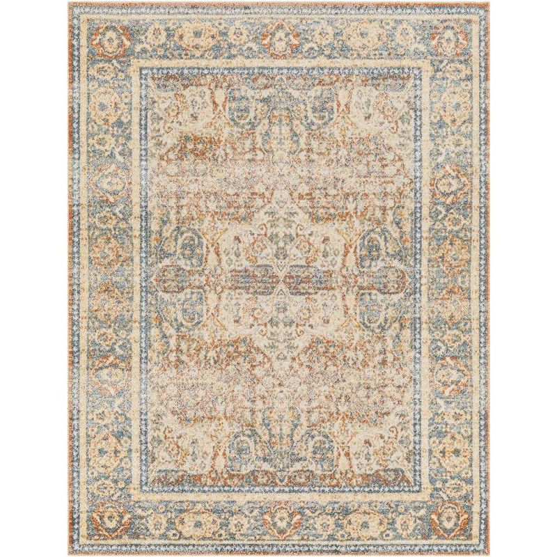 Mark & Day East 2'3"x3'9" Rectangle Washable Woven Indoor Area Rugs Burnt Orange