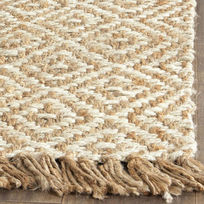Natural Fiber NF450 Hand Woven Indoor Accent Rug - Natural/Ivory - 2'6"x4' - Safavieh.