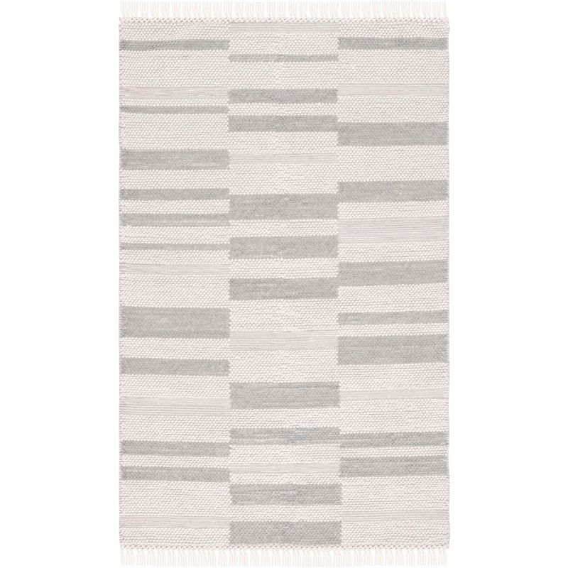 Natura NAT225 Power Loomed Area Rug - Ivory/Gray - 8'x10' - Safavieh.