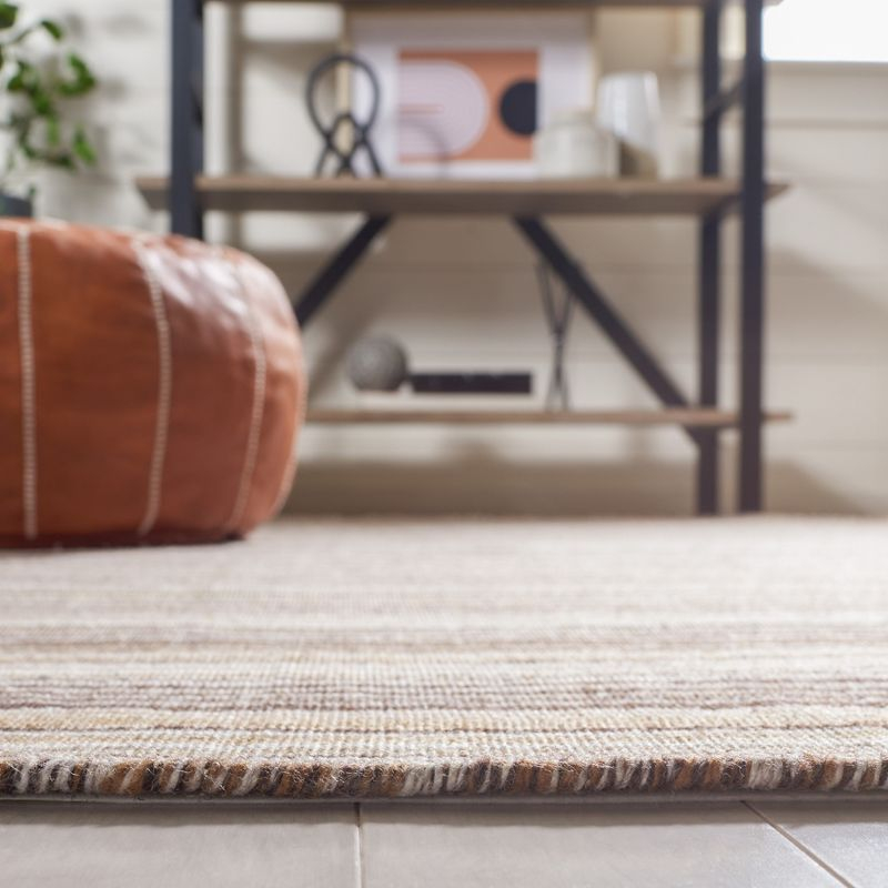 Kilim KLM313 Hand Woven Area Rug - Brown/Yellow - 3'x5' - Safavieh.