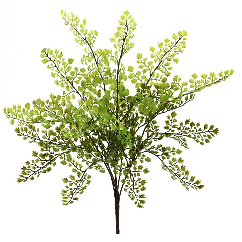 Nearly Natural 15-in Maiden Hair Artificial Plant (Set of 12)