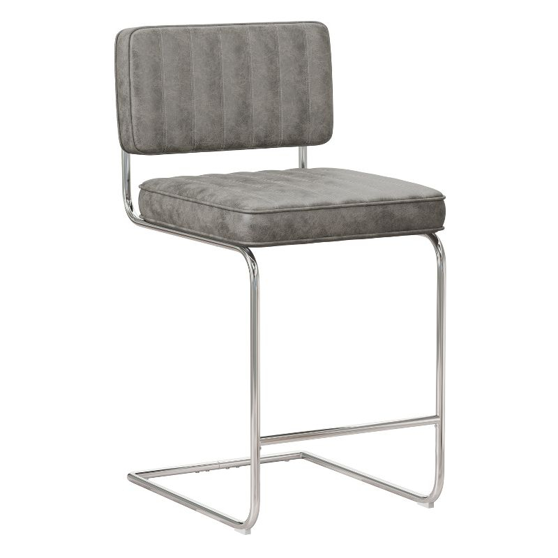 Set of 2 Breuer Metal Counter Height Stools - Hillsdale Furniture