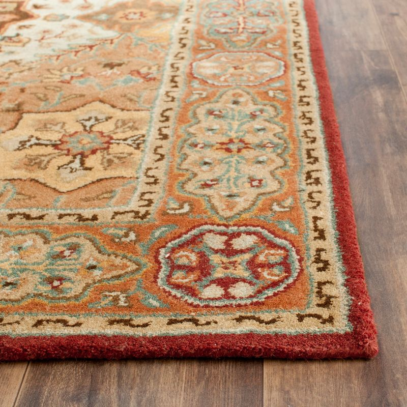 Persian Legend PL812 Hand Tufted Indoor Accent Rug - 2'6"x4' - Red/Rust - Safavieh