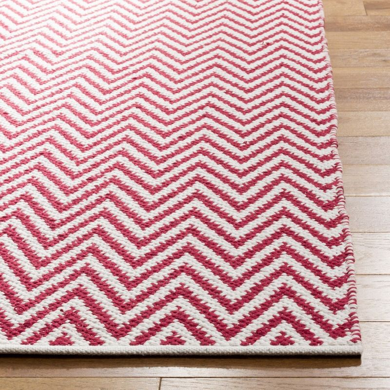 Montauk MTK812 Hand Woven Indoor Runner Rug - Red/Ivory - 2'3"x7' - Safavieh.