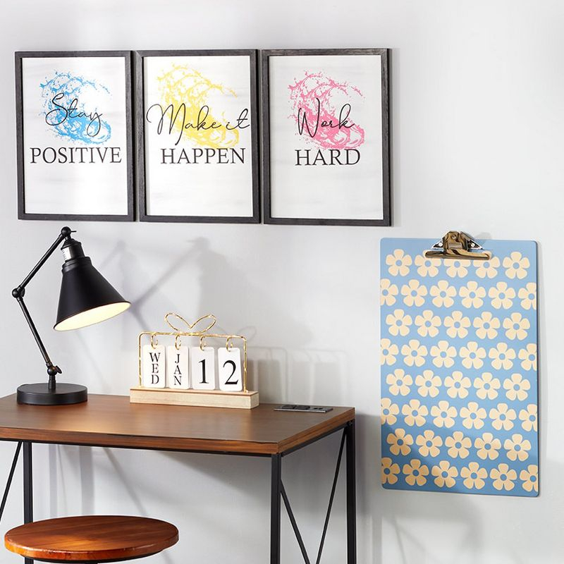 The Lakeside Collection Home Office Decorative Accents - Stay Positive Wall Art