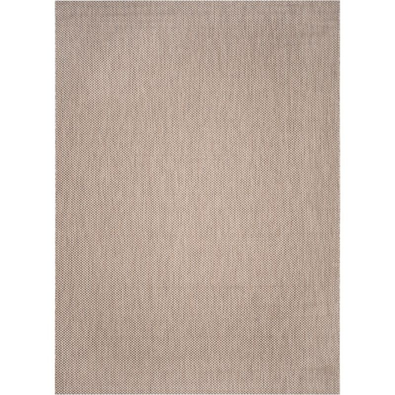 Courtyard CY8521 Power Loomed Indoor/Outdoor Area Rug - Beige/Brown - 8'x11' - Safavieh.