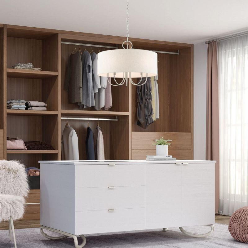 Livex Lighting Blossom 5 - Light Pendant in  Brushed Nickel