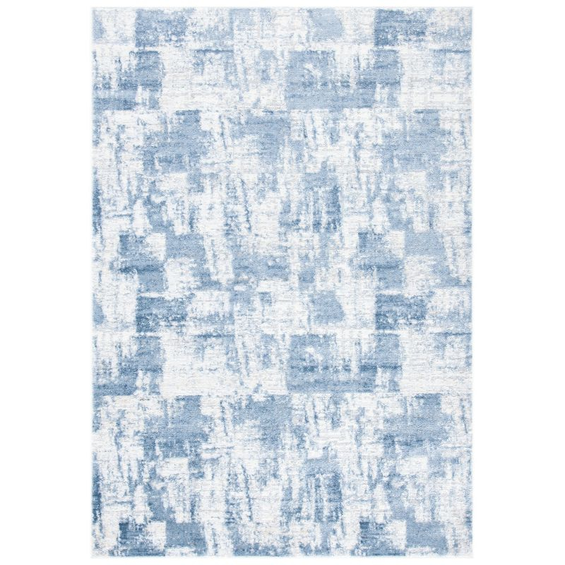 Amelia ALA786 Power Loomed Accent Rug - Ivory/Blue - 3'x5' - Safavieh.