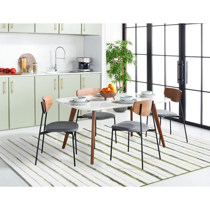 Montauk MTK623 Hand Woven Area Rug - Green/Ivory - 6'x6' - Safavieh.