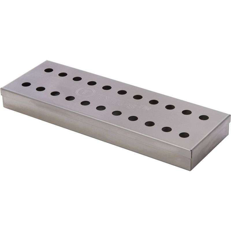 Tytus Grills Tytus Grills 4.8'' W x 12.9'' D Stainless Steel Smoker Box