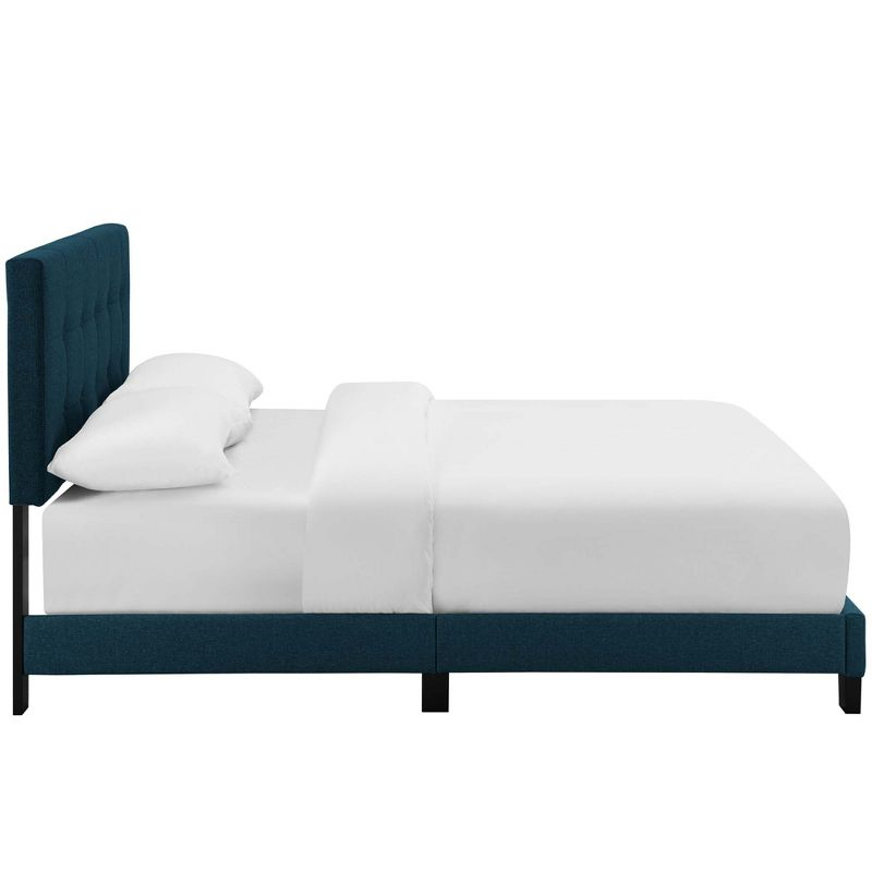 Modway Amira Full Upholstered Fabric Bed - Azure