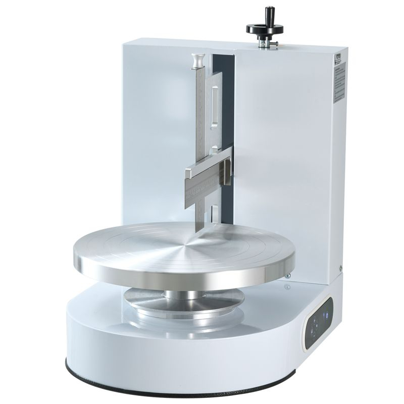 VEVOR Cake Decorating Machine, Cake Cream Spreading Coating Smearing Machine, Low Noise Cake Frosting Machine, Turntable with Adjustable Scraper