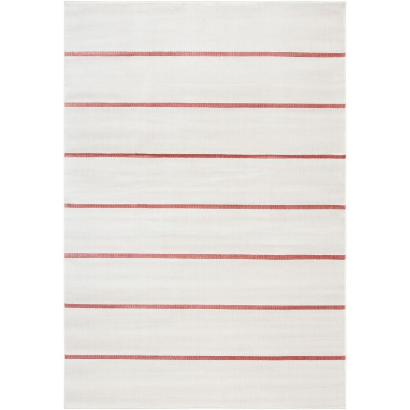 Orwell ORW391 Power Loomed Indoor Area Rug - 9'x12' - Ivory/Rust - Safavieh