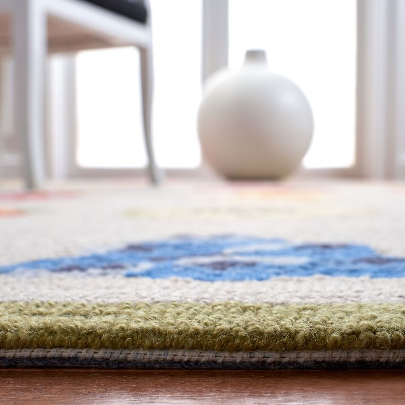 Chelsea HK265 Hand Hooked Accent Rug - Stone - 1'8"x2'6" - Safavieh.