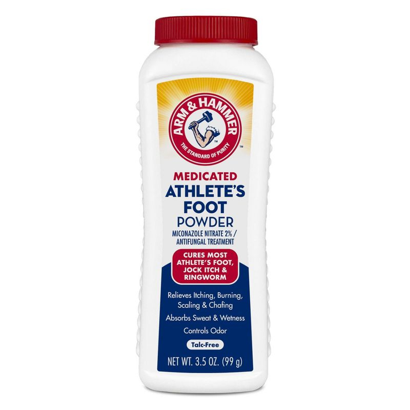 Arm & Hammer Medicated Athlete's Foot Powder - 3.5oz