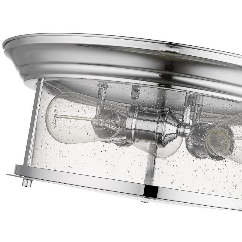 Z-Lite Sonna 3 - Light Flush Mount in  Matte Black