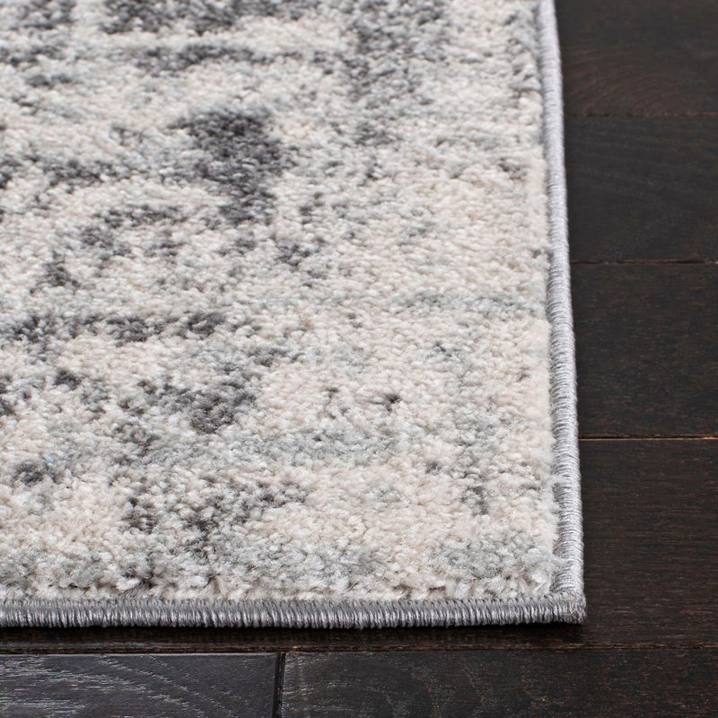 Tulum TUL232 Power Loomed Area Rug - Ivory/Charcoal - 8'x10' - Safavieh.