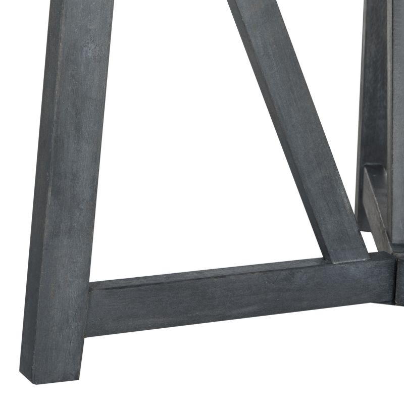 Cloverdale Round Table - Indoor/Outdoor - PAT6733 - Ash Grey - Safavieh