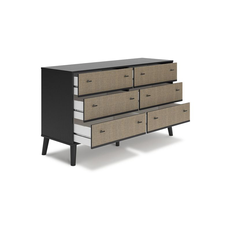 Signature Design by Ashley Contemporary Charlang Chest of Drawers, Two-tone