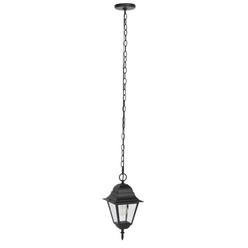 Rhion 7.1" Outdoor Pendant - PLT7027 - Black - Safavieh