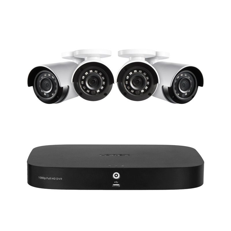 Lorex 1080p 8-channel 1TB Wired DVR System D24281B-2NA4-E