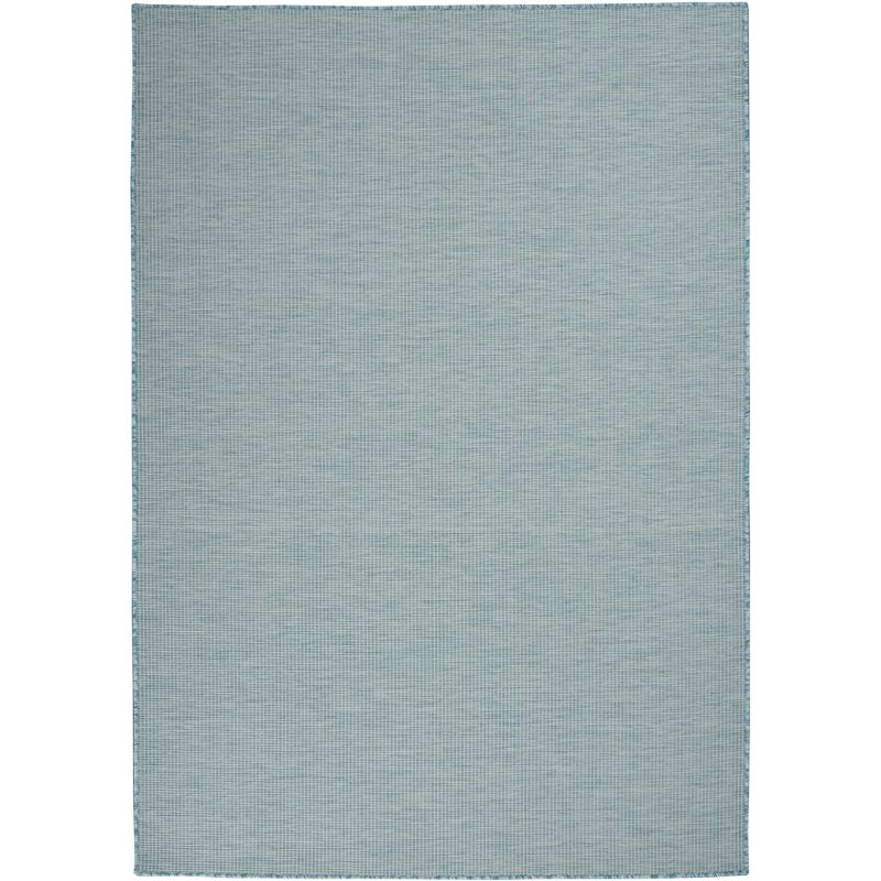 Nourison Positano POS01 Indoor/outdoor Area Rug - Aqua 5' x 7'