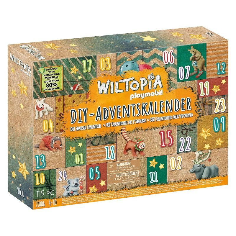 Playmobil Wiltopia DIY Advent Calendar Animal Trip around the World 71006 Playset 115pc