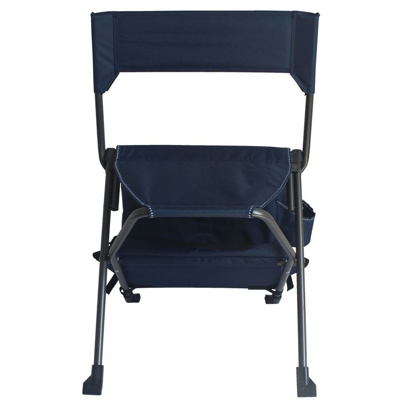 Zenithen Folding Backpack Outdoor Chair, Dark Blue