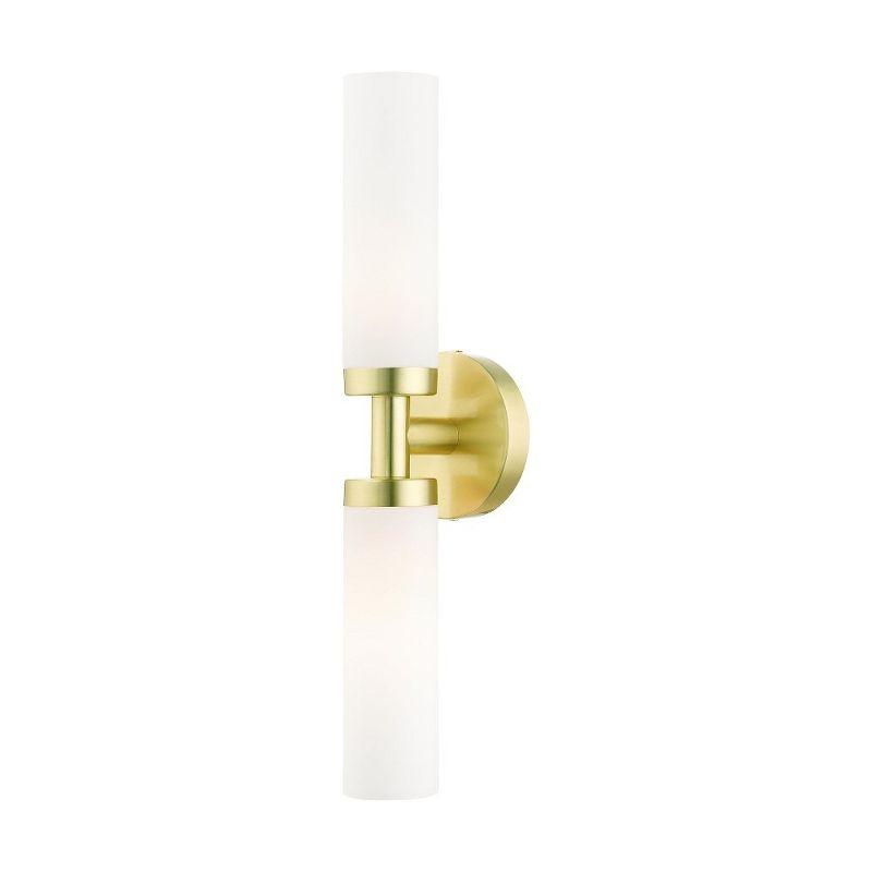 Livex Lighting Aero 2 - Light Vanity in  Satin Brass