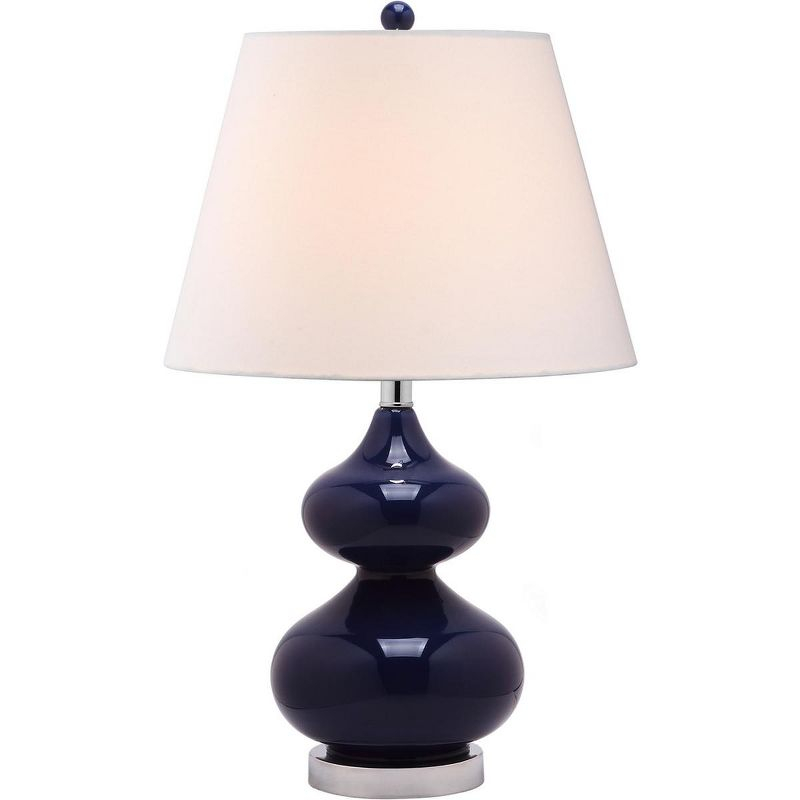 Eva Double Gourd Table Lamp (Set of 2) - 24 Inch Height - LIT4086 - Navy - Safavieh