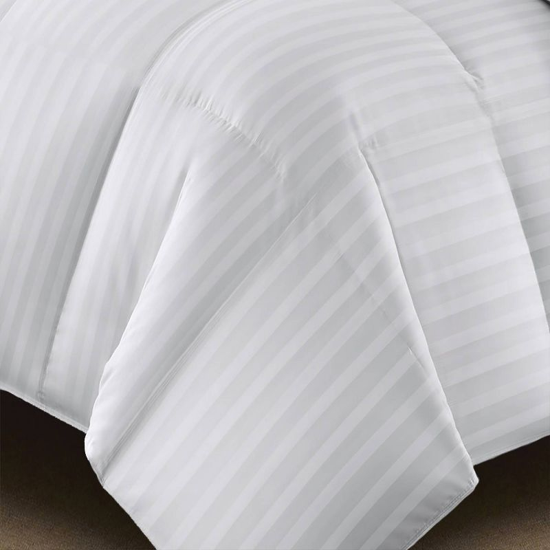 Twin 100% Cotton Duraloft Down Alternative Comforter - Blue Ridge Home Fashions: Hypoallergenic, Year-Round Warmth
