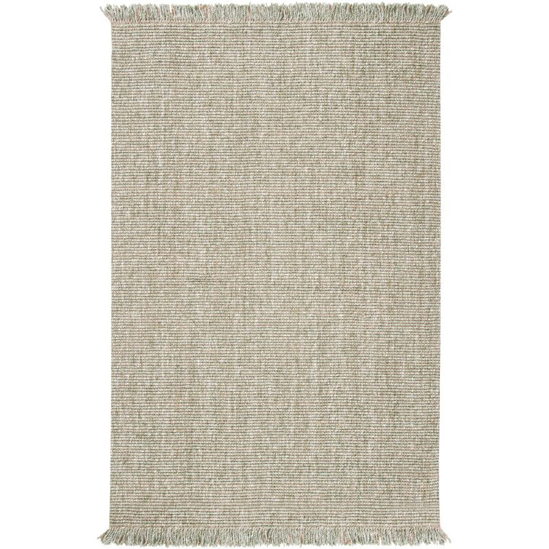 Natural Fiber NF826 Hand Woven Indoor Area Rug - Green/Natural - 5'x8' - Safavieh